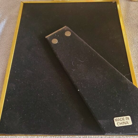 Holson Solid Brass Lacquer-Coated for Tarnish Resistance 5 X 7 Photo Frame. BNIB - Picture 3 of 3